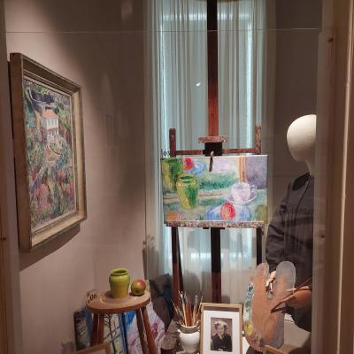 Image of Jeannes reconstructed artist studio